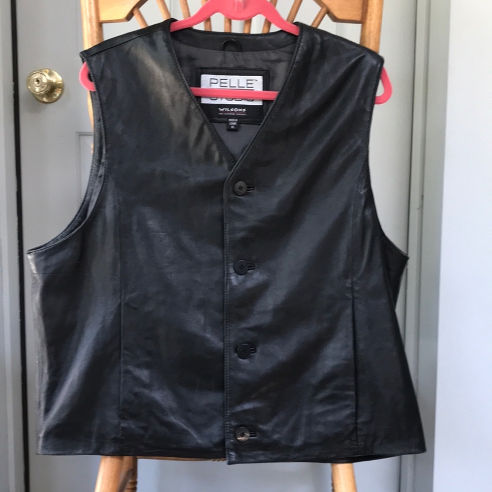 Vintage men’s Wilson Pelle Studio Vest XL